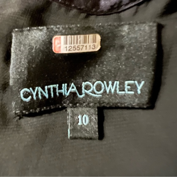 Cynthia Rowley Seabreeze Black Cherry Print Maxi Dress 17515 - Picture 12 of 13